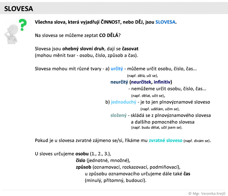 cj slovesa